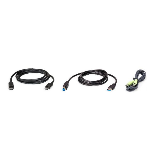 2L-7D02UDPX3 - Bộ cáp KVM DisplayPort USB 1.8M